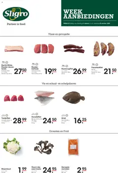 Voorbeeld van Folder van winkel Sligro geldig vanaf 21/10/2025
