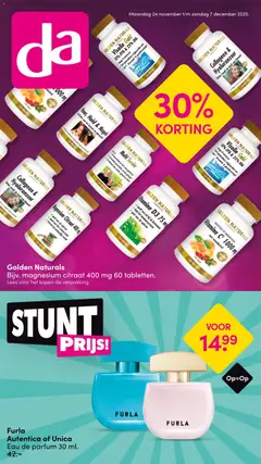 Voorbeeld van Folder van winkel Da geldig vanaf 24-11-2025