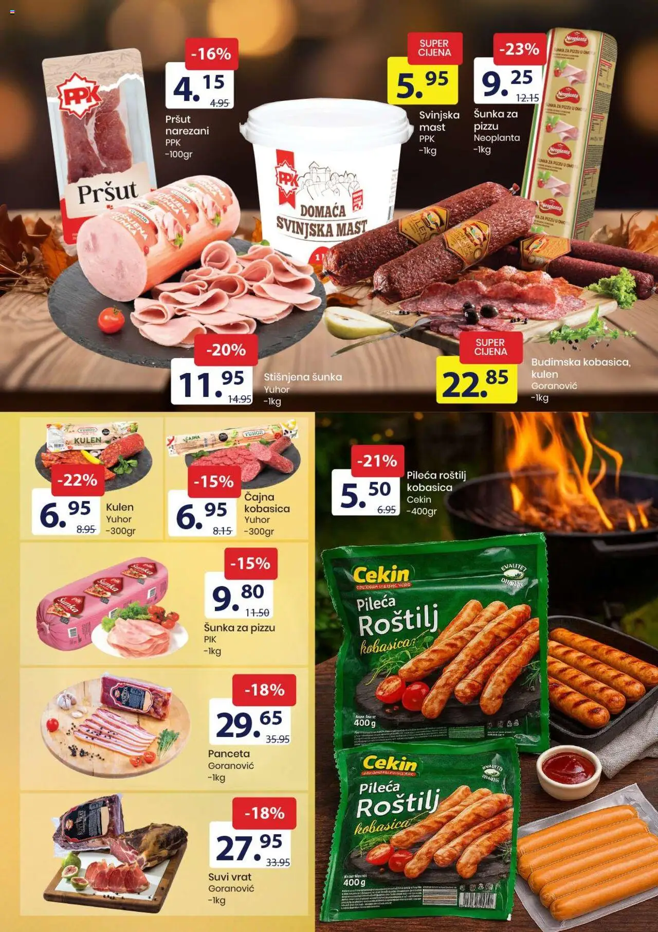 Pregled letka Katalog Prehrana i hemija trgovine FIS vrijedi od 2025.10.10