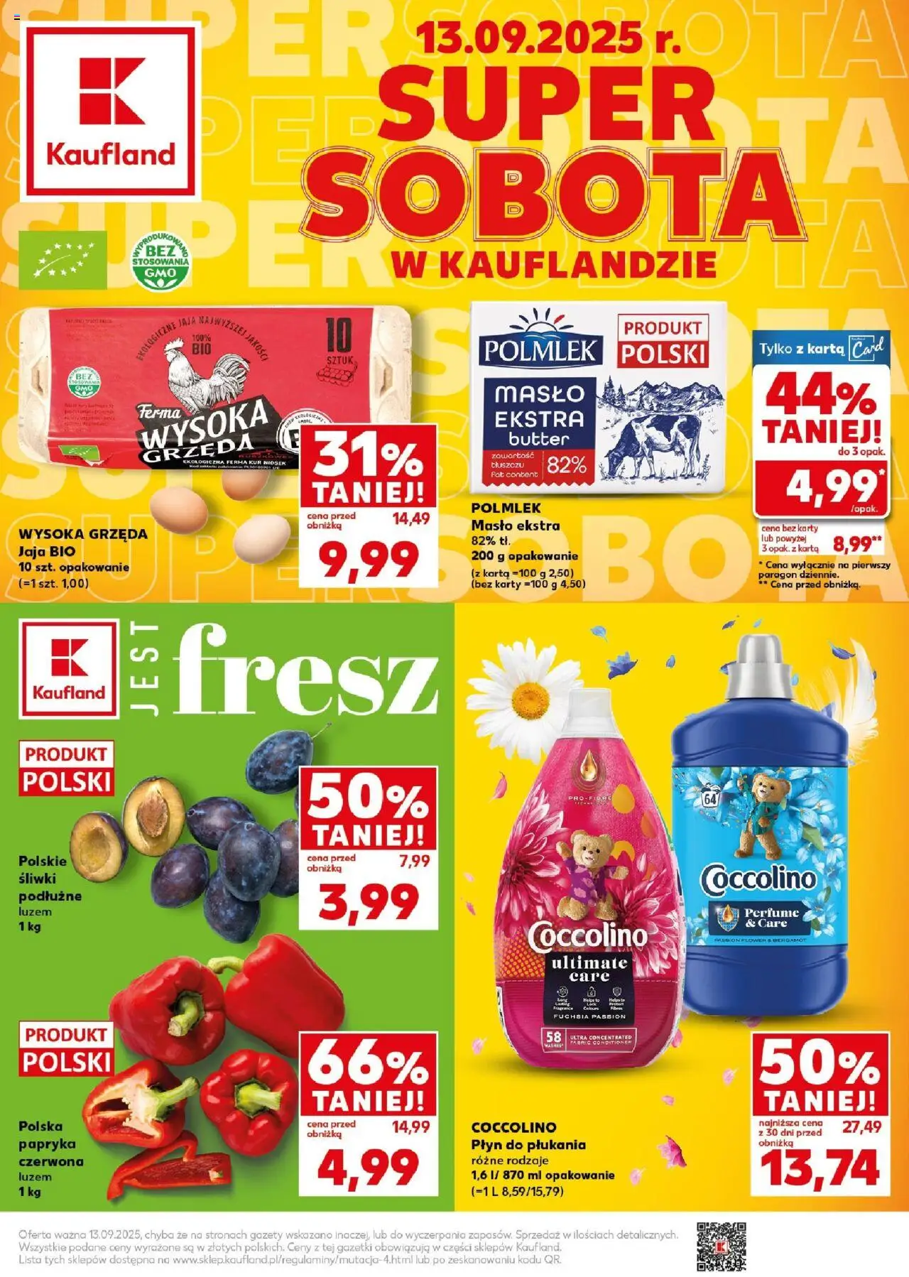 KAUFLAND gazetka promocyjna 12.09.2025 - Promocje - Numer strony 1