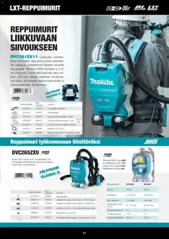 Kaupan Makita Tarjoukset esikatselu, voimassa 01/12/2025 | Sivu: 11