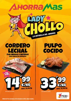 Vista previa del folleto de la tienda AhorraMas válido desde el 27/11/2025 