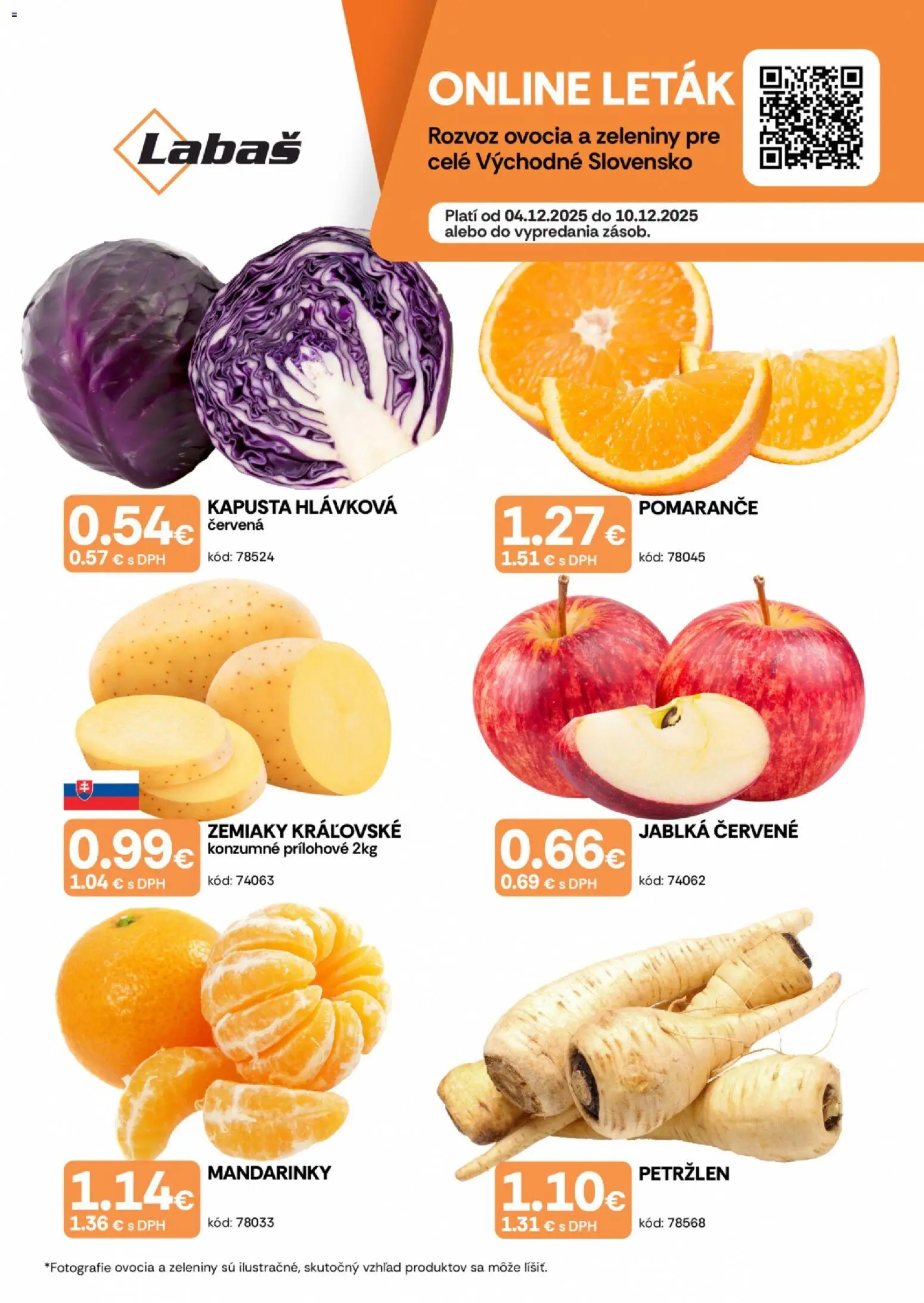 Náhľad Labaš letáku platného od 04.12.2025
