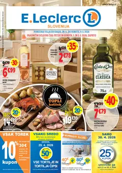 Predogled kataloga iz trgovine E.leclerc veljaven od 29.04.2026