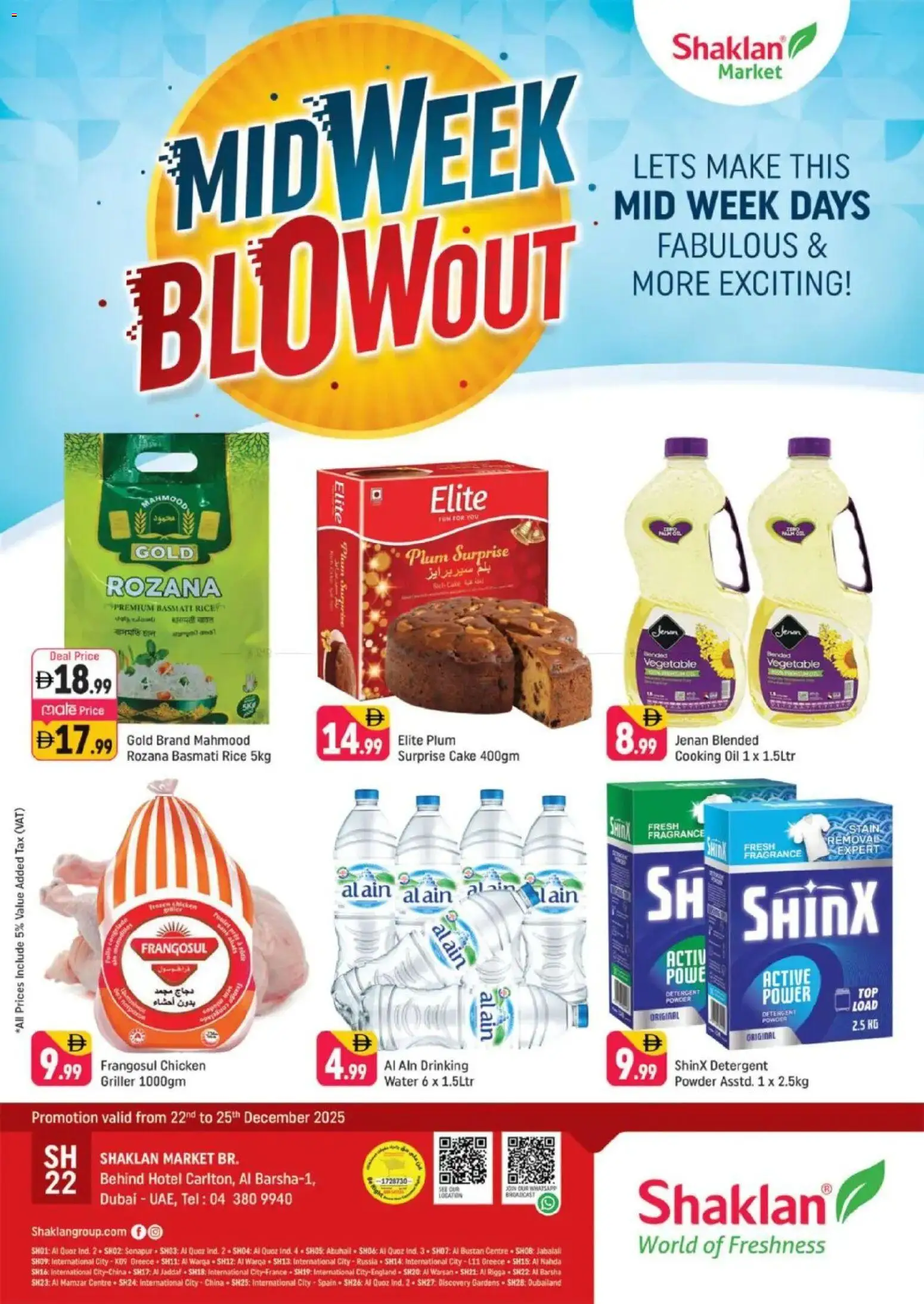 Preview of the catalogue Midweek Blow Out - Al Barsha 1, Dubai of store Shaklan valid from 22 Dec, 2025