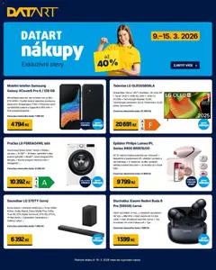 Náhled nabídky: Datart Datart leták platný od 09.03.2026