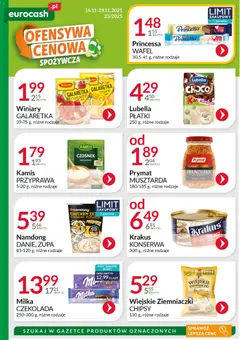 Pogląd gazetki "Ofensywa Cenowa Spożywcza" ze sklepu Eurocash ważnej od 16.11.2025