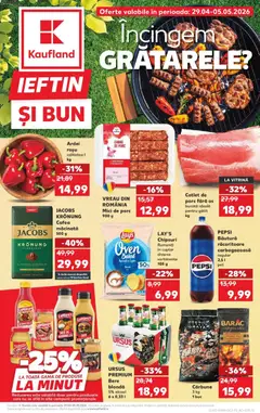 Previzualizarea de cataloage: Kaufland Kaufland Sfântu Gheorghe valabil de la 29.04.2026