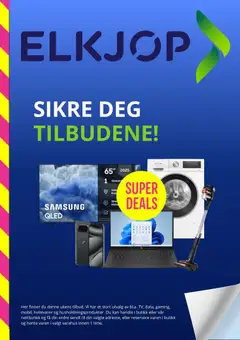 Forhåndsvis Kundeavis fra butikk Elkjøp gyldig fra 28/10/2025