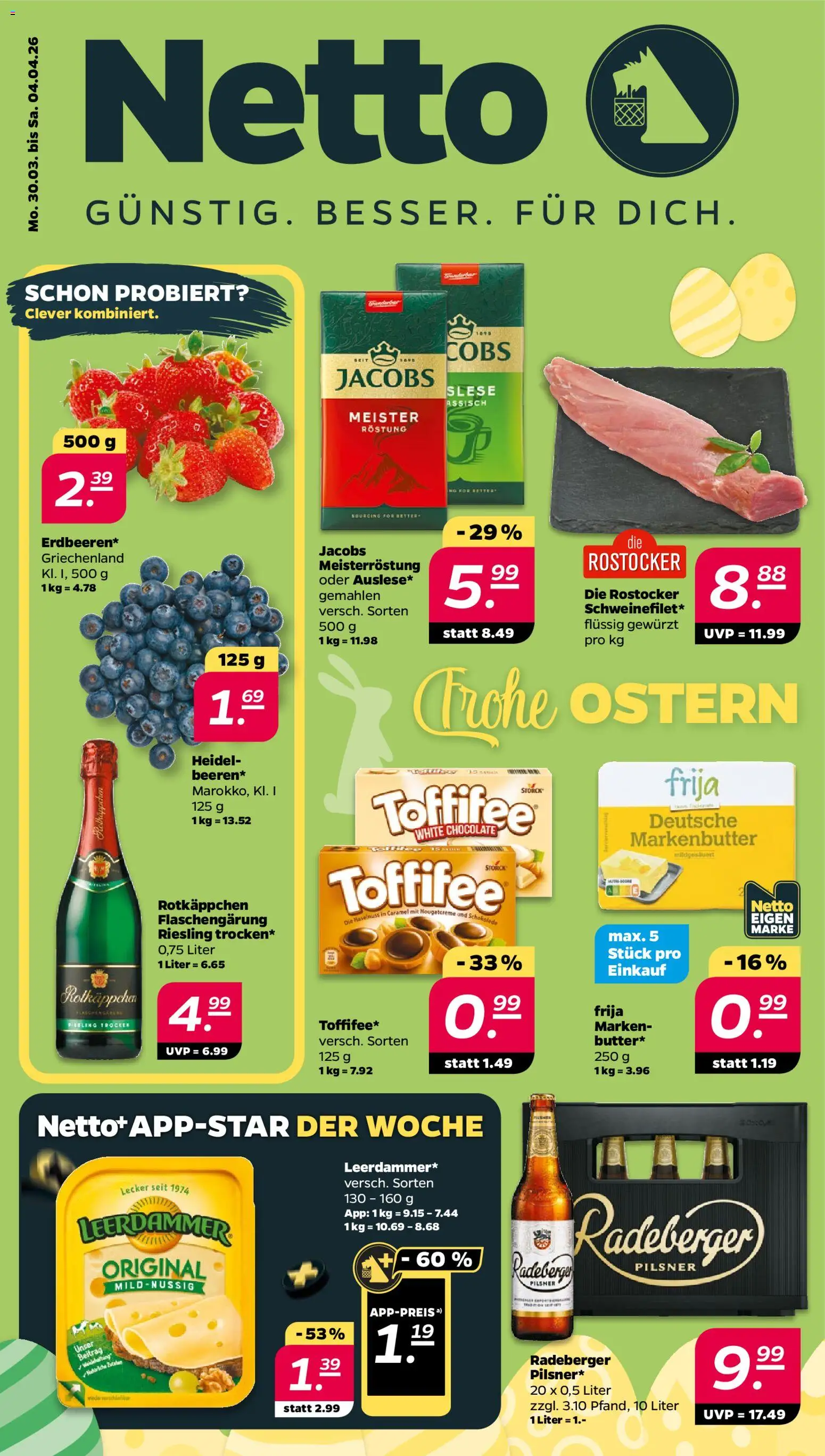 Vorschau von dem Prospekt des Geschäftes Netto, gültig ab dem 30.03.2026