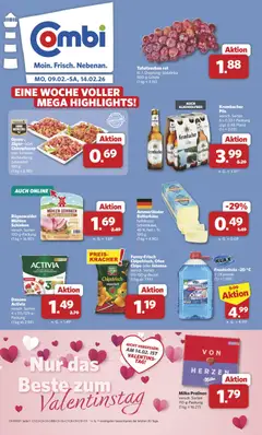 Vorschau von dem Prospekt des Geschäftes Combi, gültig ab dem 09.02.2026