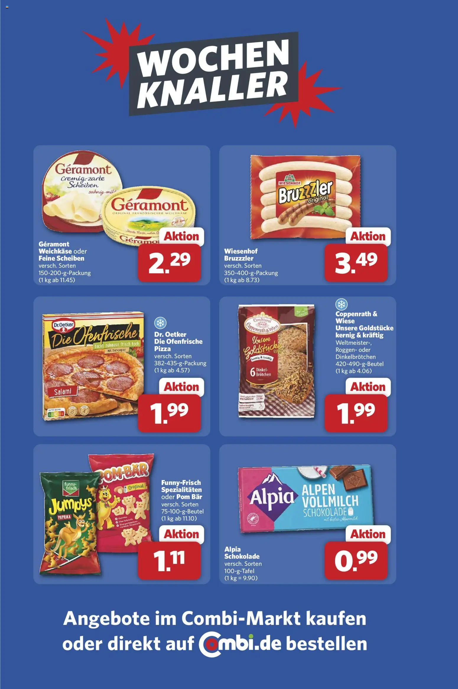 Vorschau von dem Prospekt des Geschäftes Combi, gültig ab dem 21.03.2026
