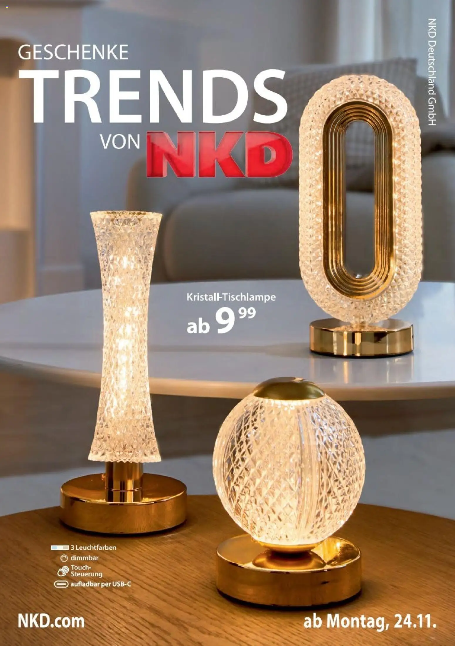 Vorschau der Angebote: NKD Prospekt gültig ab 24.11.2025