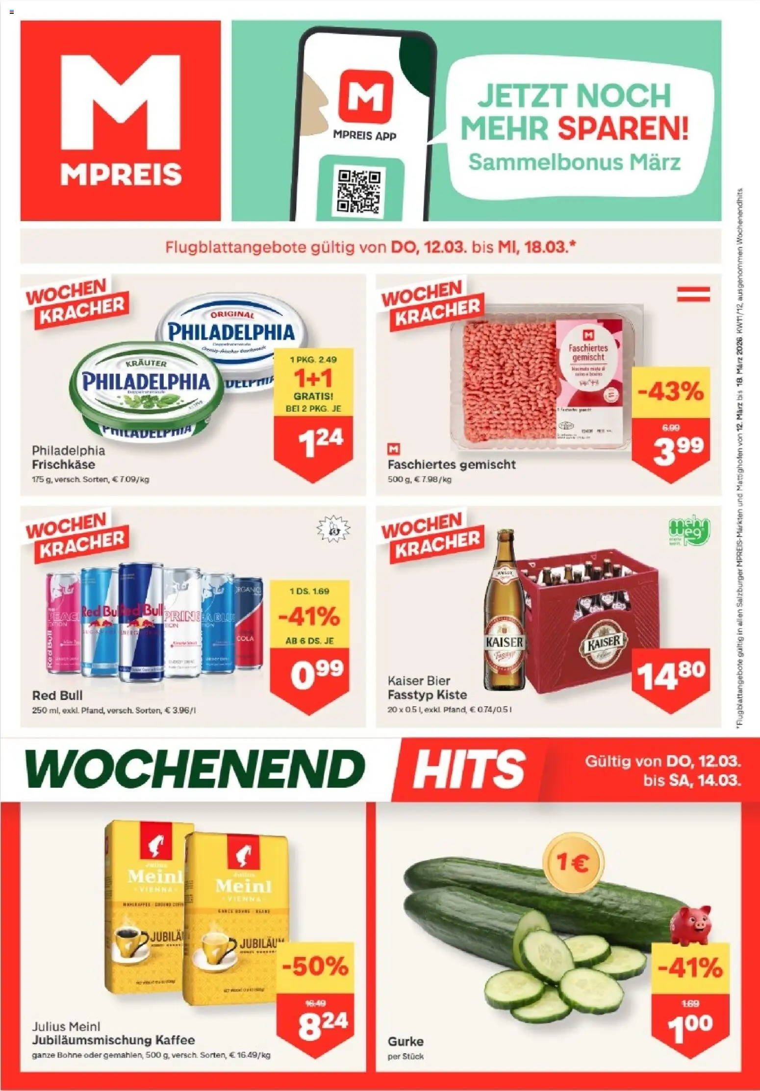 Vorschau der Angebote: MPREIS MPREIS Altenmarkt im Pongau gültig ab 12.03.2026