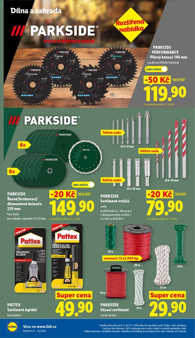 Nový Lidl leták od 16.04.