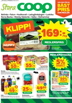 Förhandsgranska reklamblad Bollnäs från butik Stora Coop gäller från 27/10/2025