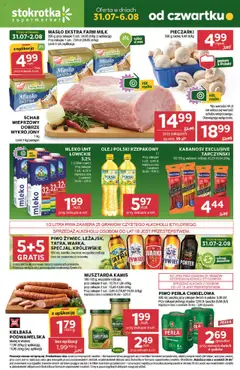 Pogląd gazetki "Gazetka" ze sklepu Stokrotka ważnej od 31.07.2025