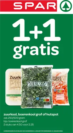 Voorbeeld van Folder van winkel Spar geldig vanaf 01-01-2026