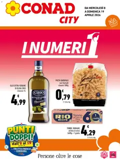 Anteprima dell'opuscolo Conad volantino City Sicilia dal negozio Conad valido da 08/04/2026