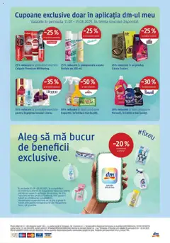 Previzualizarea de cataloage: DM drogeriemarkt Catalog nou valabil de la 31.07.2025 | Pagina: 24