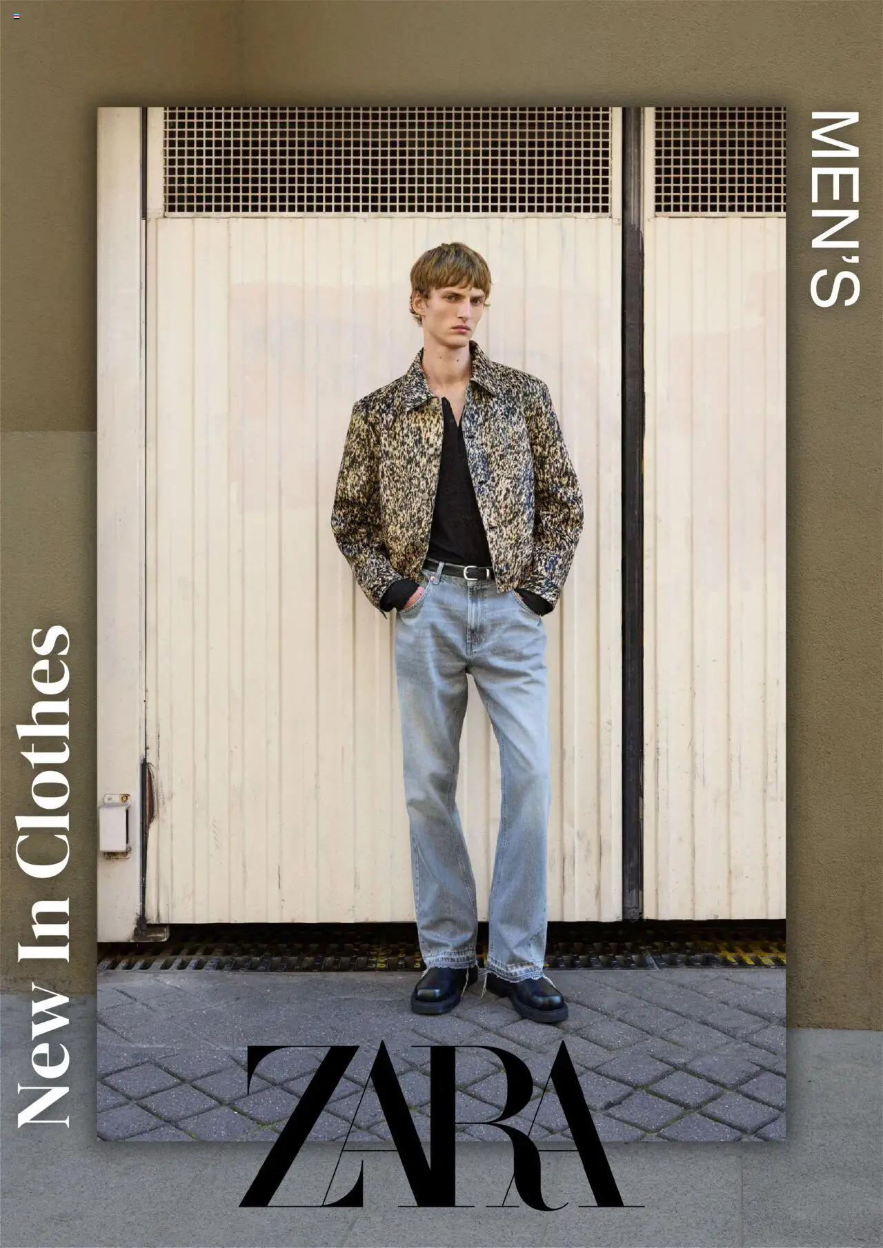 Catalogue Zara Men de la boutique Zara valable du 01/10/2025 - Page numéro 1