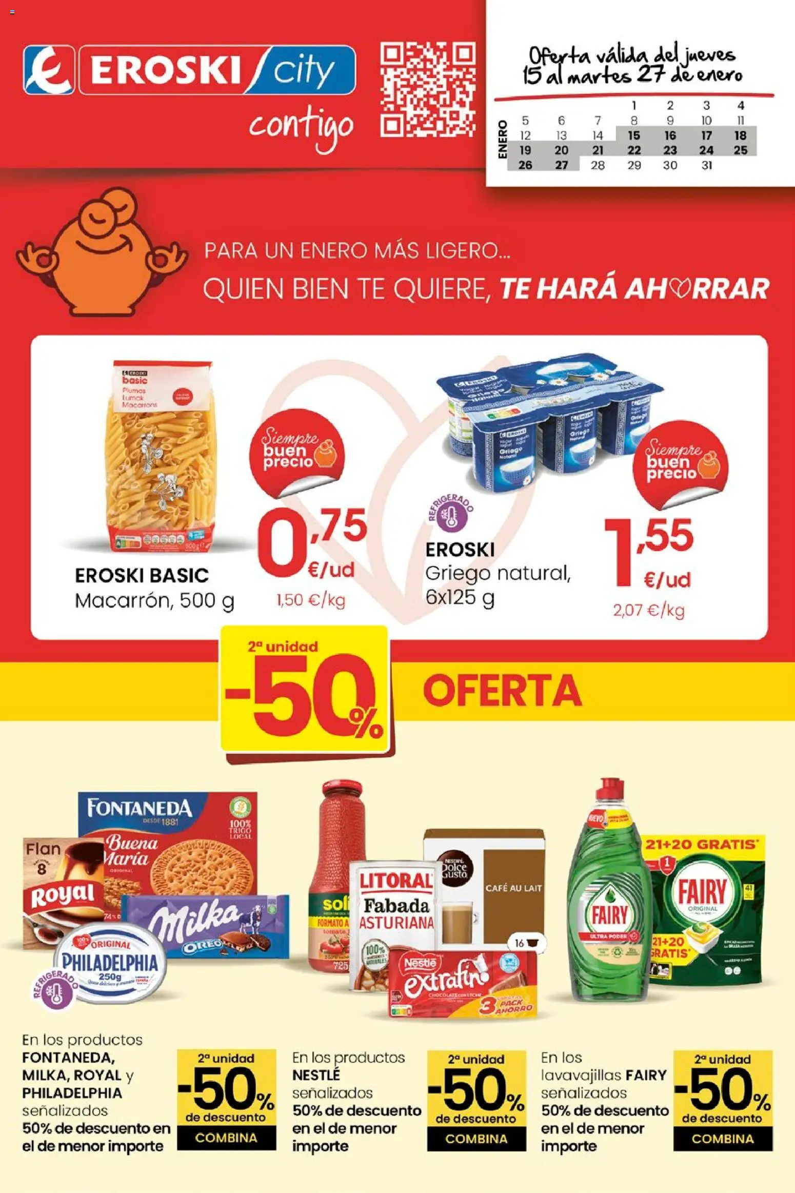 Vista previa del folleto de la tienda Eroski válido desde el 15/01/2026 