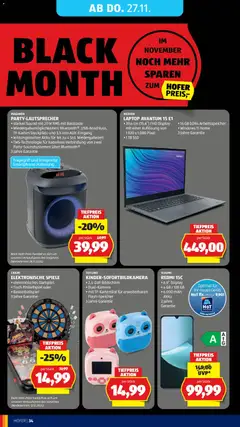 Hofer AT - Black Friday megtekintése, amely érvényes 2025.11.21.-től | Oldal: 48