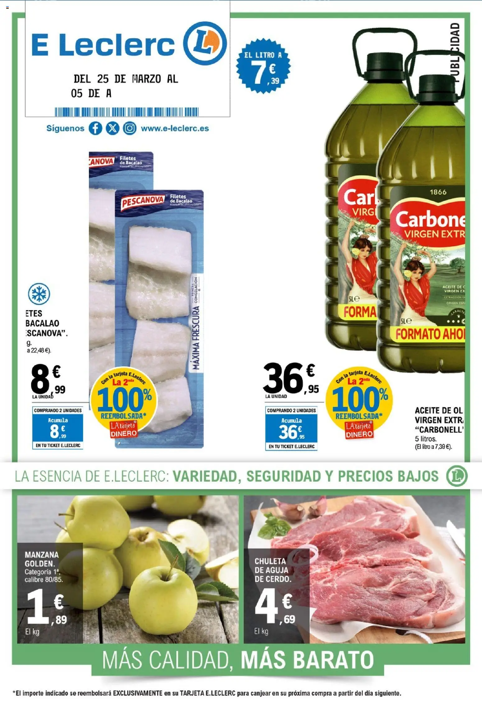 Vista previa del folleto de la tienda E.Leclerc válido desde el 25/03/2026 