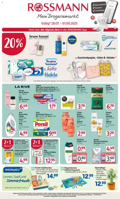 Vorschau von dem Prospekt des Geschäftes Rossmann, gültig ab dem 28.07.2025