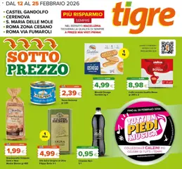 Anteprima dell'opuscolo Volantino Roma dal negozio Tigre valido da 12/02/2026