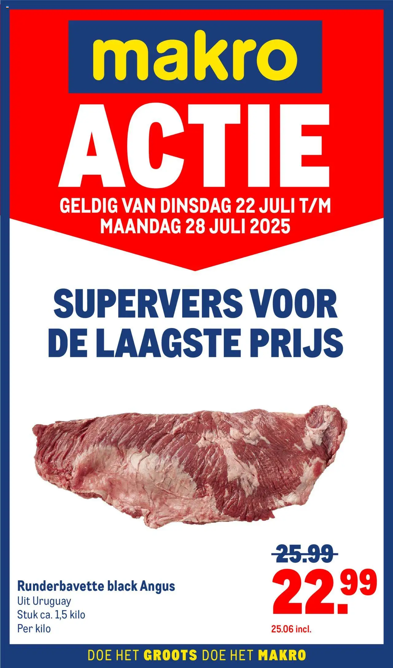 Makro shop Versdeals geldig vanaf 22-07-2025 - Paginanummer 1