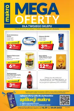 Pogląd gazetki "Mega oferty dla Twojego Sklepu" ze sklepu Makro ważnej od 16.09.2025