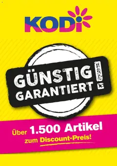 Vorschau von dem Prospekt des Geschäftes KODi, gültig ab dem 13.10.2025