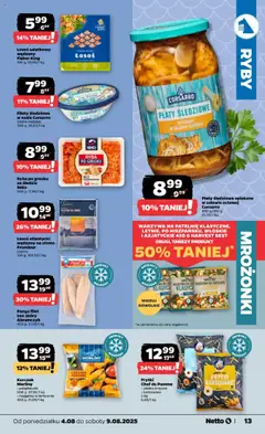 Pogląd gazetki "Gazetka spożywcza" ze sklepu Netto ważnej od 04.08.2025 | Strona: 13
