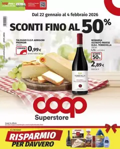 Anteprima dell'opuscolo Attuale volantino dal negozio COOP valido da 22/01/2026