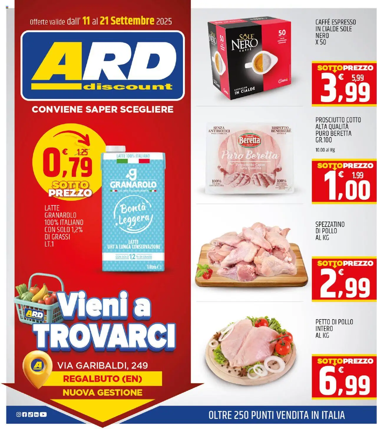 Volantino ARD Discount valido da 11/09/2025 numero di pagina 1