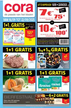 Voorbeeld van Folder week 38 van winkel Cora geldig vanaf 16/09/2025