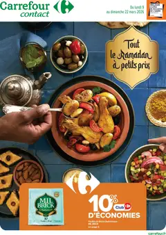 Prévisualisation de Tout le ramadan à petit prix du magasin Carrefour contact formulaire valide 09/03/2026