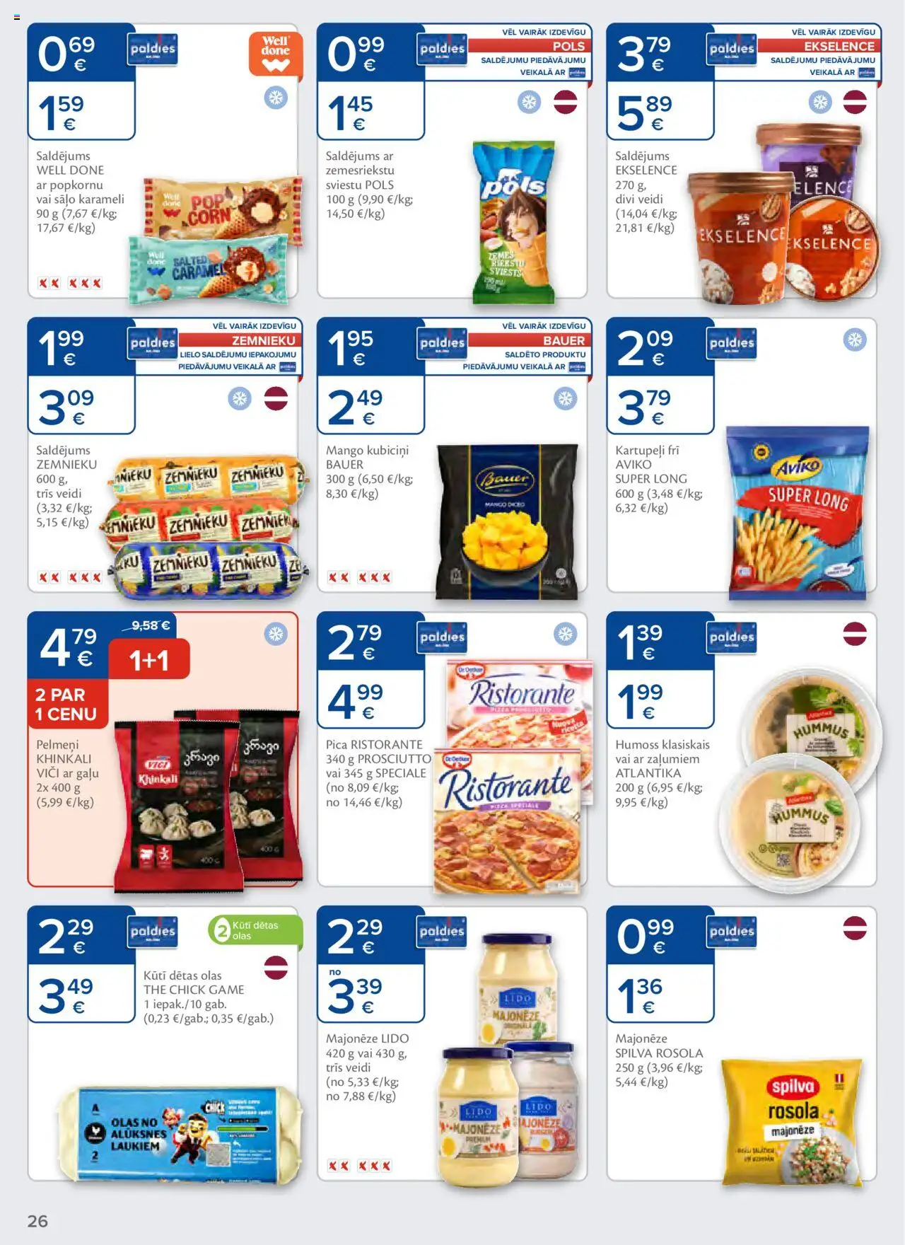 Skatīt Maxima akciju bukletu, derīgs no 2025.09.23