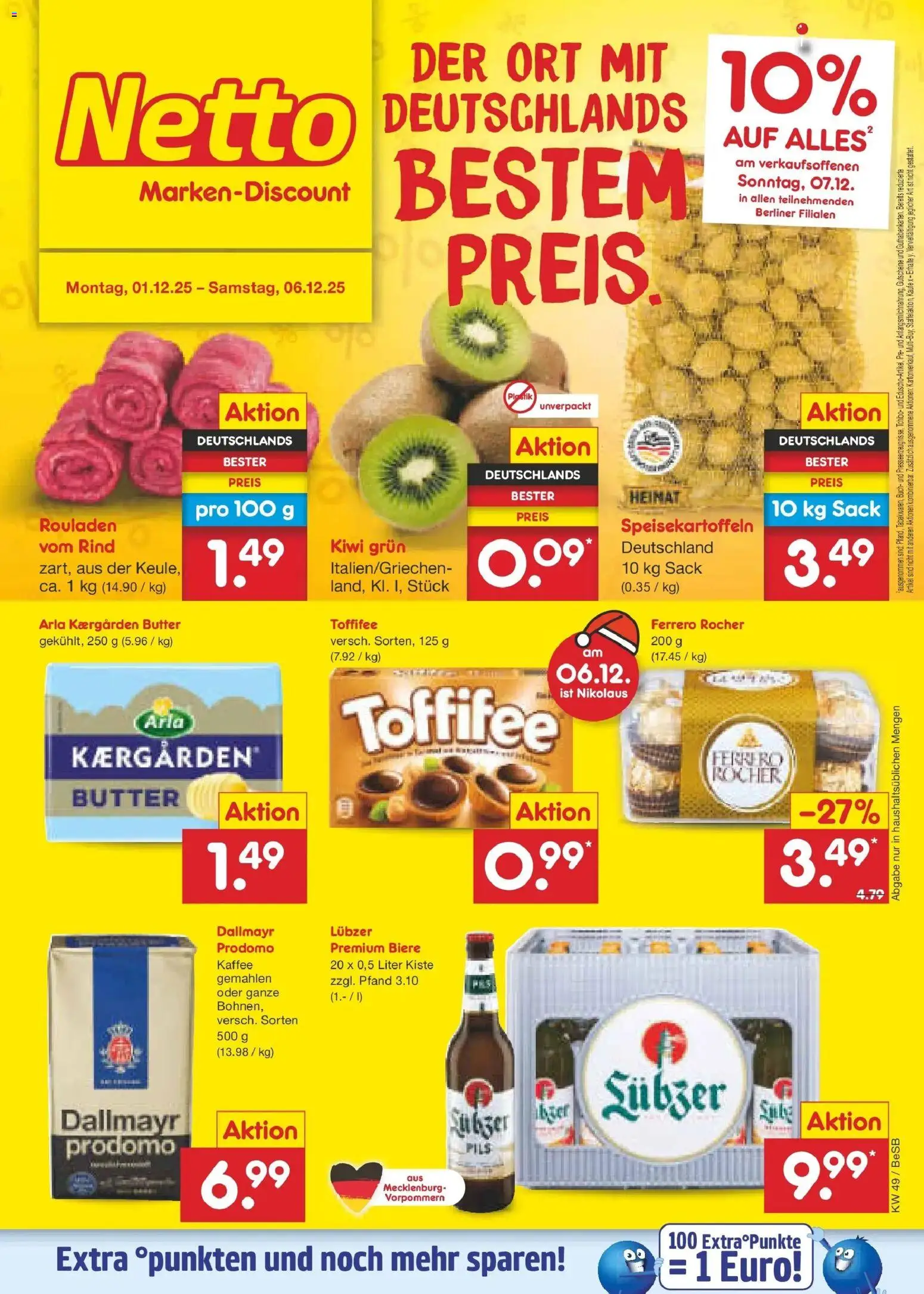 Vorschau von dem Prospekt des Geschäftes Netto Marken-Discount, gültig ab dem 01.12.2025