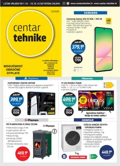 Pregled letka Katalog trgovine Centar Tehnike vrijedi od 01.10.2025