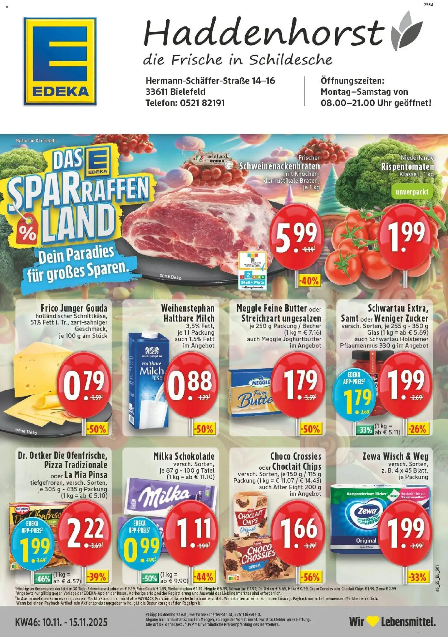 Vorschau von dem Prospekt des Geschäftes Edeka, gültig ab dem 10.11.2025