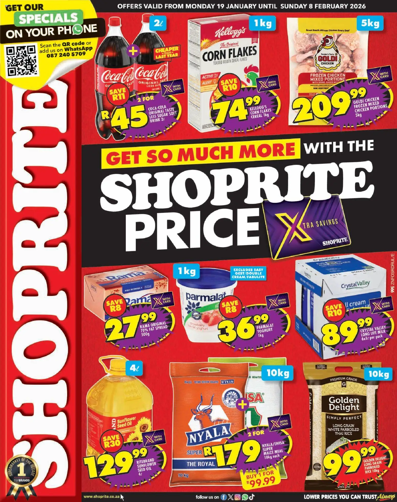 Preview of Shoprite flyer valid from 19/01/2026