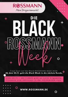Vorschau von dem Prospekt des Geschäftes Rossmann, gültig ab dem 30.10.2025
