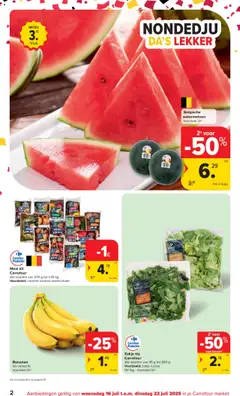Voorbeeld van Folder week 29 van winkel Carrefour market geldig vanaf 23/07/2025