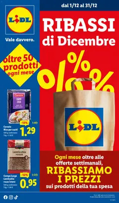 Anteprima dell'opuscolo Volantino Dicembre dal negozio Lidl valido da 01/12/2025