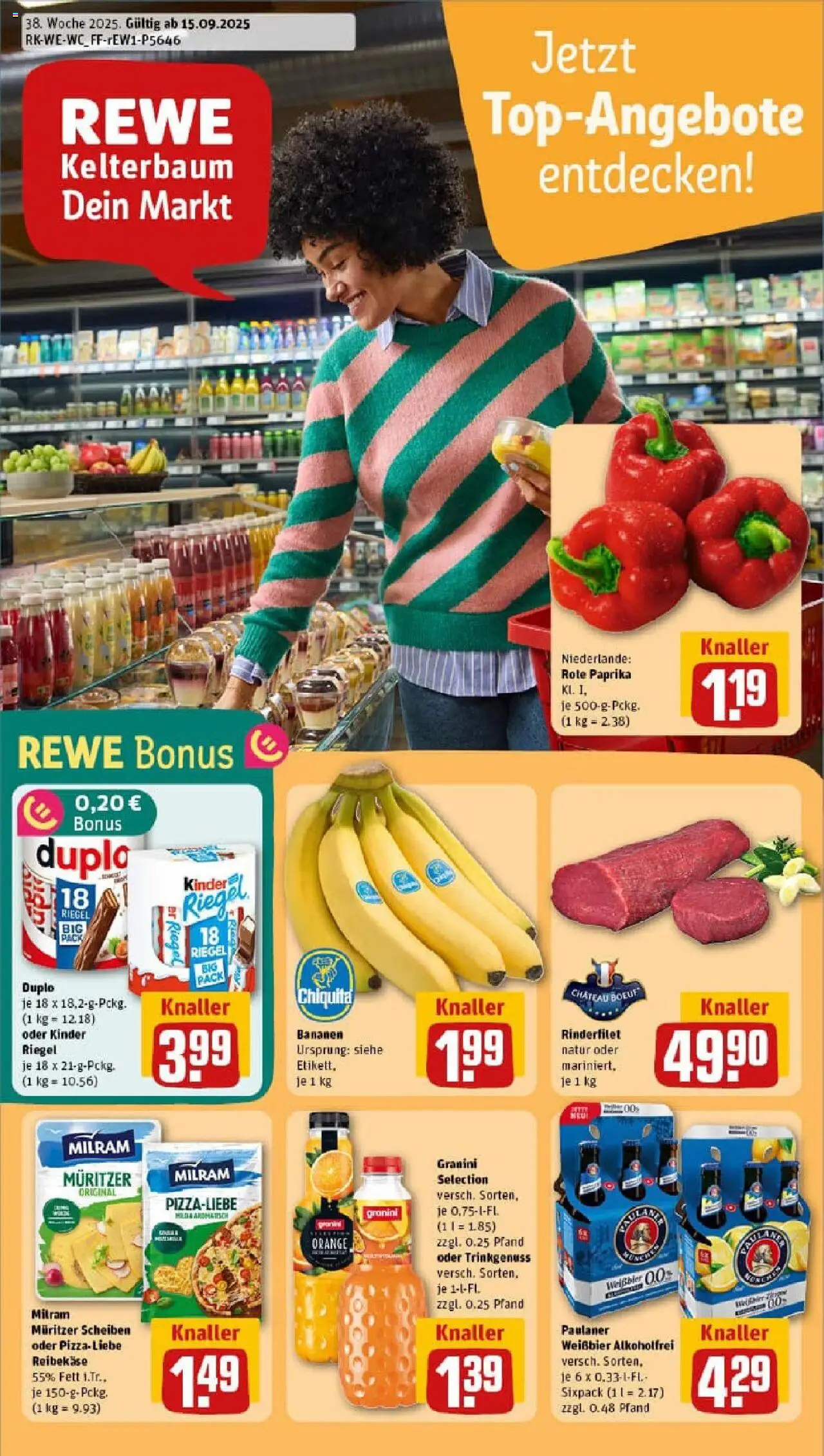 REWE Prospekt ab 14.09.2025 nächste Woche - Prospekt Bonn	