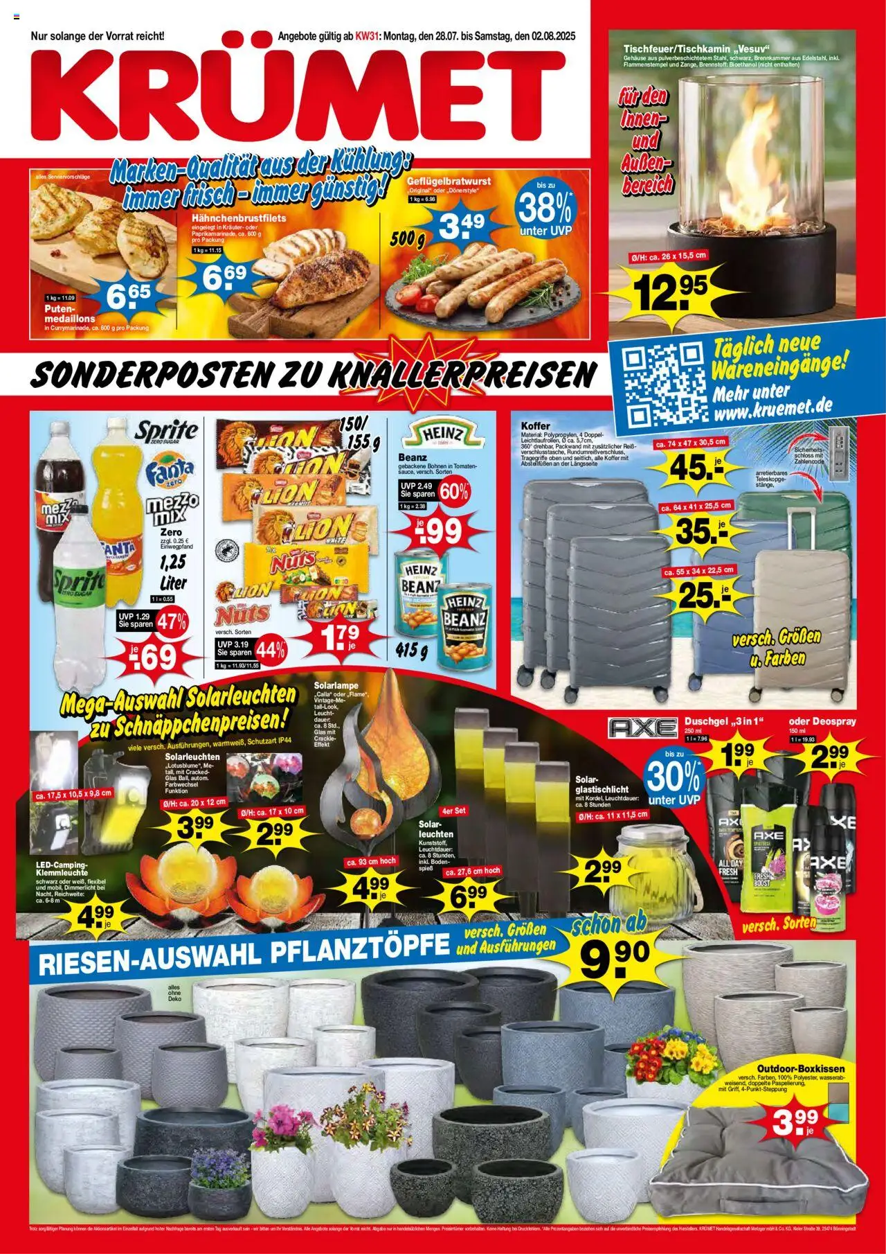 KRÜMET Prospekt (vom 28.07.2025 - 02.08.2025)