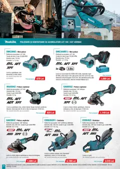 Previzualizarea de cataloage: Makita Catalog nou valabil de la 01.10.2025 | Pagina: 12