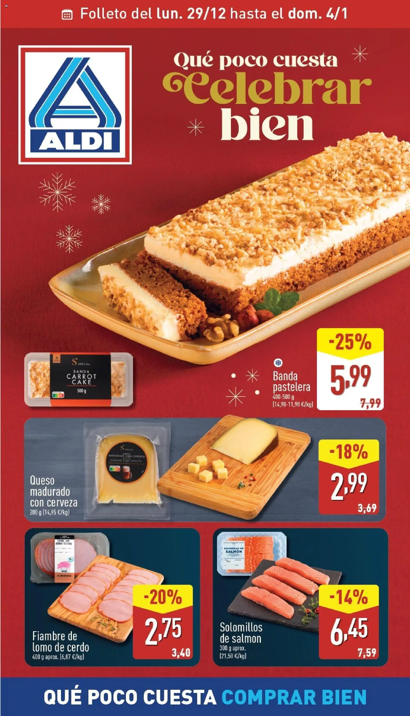 Vista previa del folleto de la tienda Aldi válido desde el 29/12/2025 